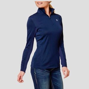 Ariat Heat Tek Sunstopper 1/4 zip base layer